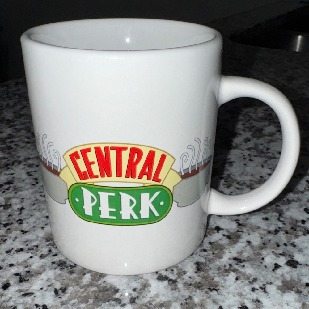 Central Perk White Coffee Mug